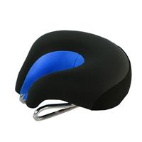 huismerk Fietsen Soft Saddle Mountain Bikes Dikke Schokabsorptie & Comfortabele stoelaccessoires (Zwart Blauw)