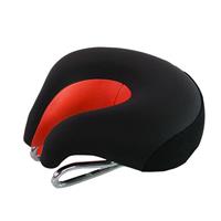 huismerk Fietsen Soft Saddle Mountain Bikes Dikke Schokabsorptie & Comfortabele stoelaccessoires (Zwart rood)