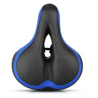 huismerk Reflecterende seat bicycle seat zadelstoel (Zwart blauw)