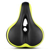 huismerk Reflecterende seat bicycle seat zadelstoel (Zwart groen)