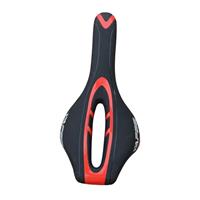 YAFEE Mountain Bike Zadel Mountainbike Seat Holle fietsstoel (Rood)