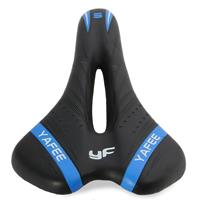 YAFEE Zadelstoelkussen Mountainbike Seat Fietsstoel rijaccessoires(Blauw)