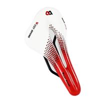 westbiking West Biking YP0801117 Fietskussen Riding Comfort Road Auto Mountainbike Seat Cushion Accessoires Grootte: Gratis grootte (wit rood)