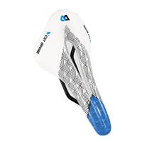 westbiking West Fietsen YP0801117 Fietskussen Riding Comfort Road Auto Mountain Bike Seat Cushion Accessoires Grootte: Gratis Size (White Blue)