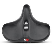 westbiking WEST BIKING Bicycle Riding Big Butt Comfortable Saddle(Black Hollow Windshield)