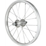 Velox achterwiel 16-1.75 alu freewheel zilver