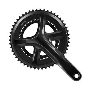 Shimano RS520 12 Speed Double Chainset - Schwarz}  - 50.34t}