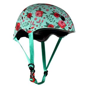 Kiddimoto Kinderhelm Mate Floral Small