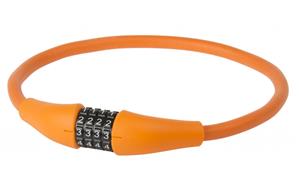 M-wave Kabelcijferslot  Silicon 900*12mm Oranje
