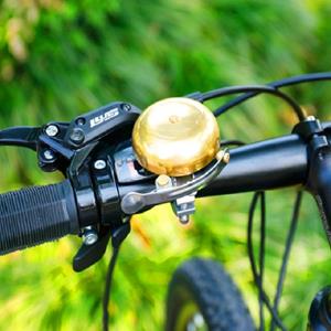 huismerk Fiets Retro Brass Bell Clear Voice (Golden)