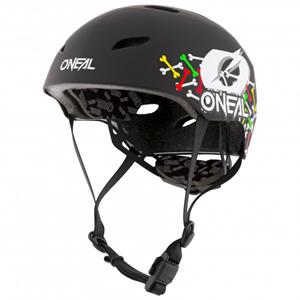 O'Neal Kid's Dirt Lid Youth Helmet Skulls - Fietshelm, zwart/grijs