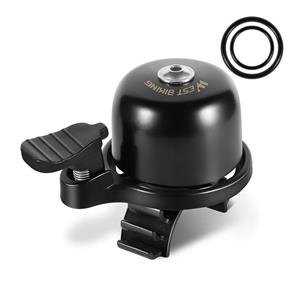 westbiking WEST BIKING YP0706048 Fiets Koperen Bell Mountainbike Mini Bell (Zwart)