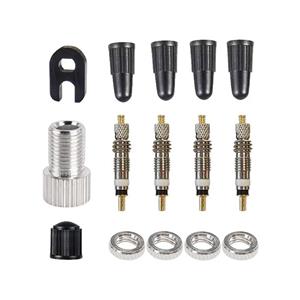 huismerk 3 sets (15 in 1 B) Franse valve core adapter set