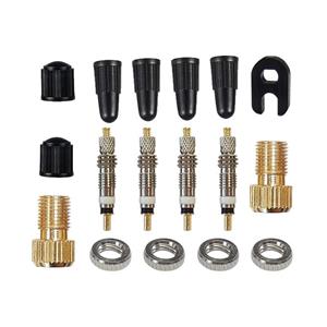 huismerk 3 sets (17 in 1) Franse valve core adapter set