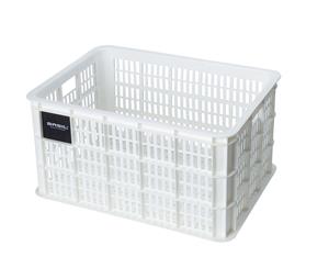 Basil Crate Fahrradkiste Recycelt L 40 Liter Weiß - 21162