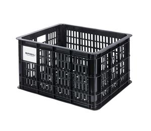 Basil Fietskrat Crate M 29,5L Black MIK/RT