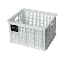 Basil Fietskrat Crate M 29,5L Bright White MIK/RT