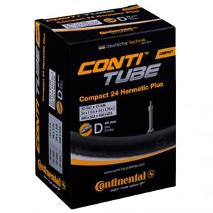 Continental Compact Tube Hermetic Plus 20' (32-406/47-451) - Binnenband voor fiets, zwart