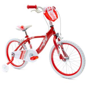 HUFFY United Wheels  Glimmer 18 inch fiets rood