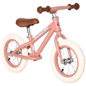 HOMCOM Maak de overstap naar de eerste echte fiets makkelijk voor je kind met deze loopfiets van  voor kinderen van 3 tot 6 jaar