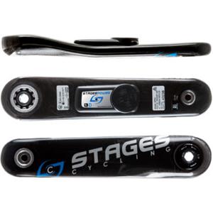 Stages Cycling Power G3 L Leistungsmesser (Stages Carbon GXP Rennrad) - Schwarz}