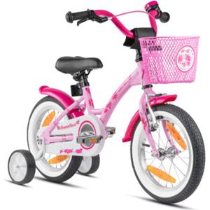 Prometheus Bicycles HAWK Kinderfahrrad 14'' , roze-wit