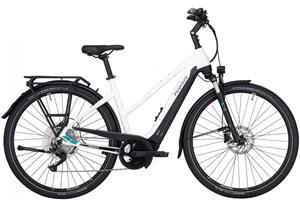 Pegasus Premio Evo 10 lite 750 Wh Damen Trapez weiß 2023 45cm