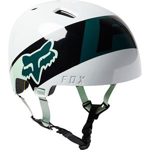 Fox Racing Flight Helmet AW22 - Weiß}  - M}