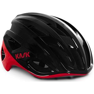 KASK Mojito3 BiColour Road Helmet - BLACK-RED}  - L}