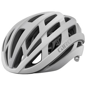 Giro Helios Spherical Road Helmet - Matte White-Silver}  - M}