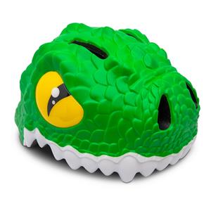 Crazy Stuff Kinderhelm / Fietshelm Groene Krokodil / Green Crocodile Small 49-55 cm