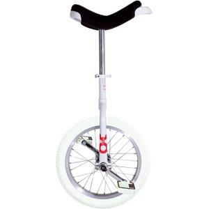 OnlyOne Eenwieler Indoor, 16 inch wiel (ø 41 cm), wit kader