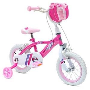 HUFFY United Wheels  Glimmer 12 inch fiets, roze