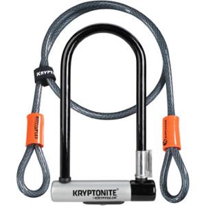 Kryptonite Standard D-Lock and Kryptoflex Cable - Beugelsloten