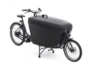 Babboe Pro Bike MM Composite HD 400 | schwarz/grau | 50 cm | E-Lastenräder