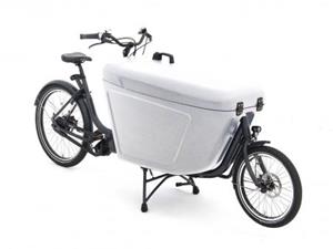 Babboe Pro Bike MM Composite HD 400 | weiß | 50 cm | E-Lastenräder