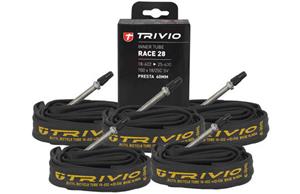 Trivio  Binnenband Racefiets 700X18/25C SV 60MM Presta 5 stuks voordeelpakket
