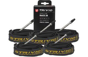 Trivio  Binnenband Racefiets 700X18/25C SV 80MM Presta 5 stuks voordeelpakket