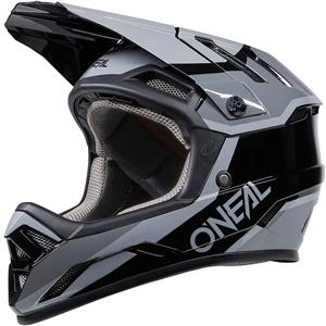 O'Neal Backflip Strike Full Face Helmet SS23 - Schwarz - Grau}  - L}