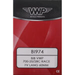 VWP Fv/sv | Race | 25/28-622 | FV/SV | 60mm | Butyl Rubber