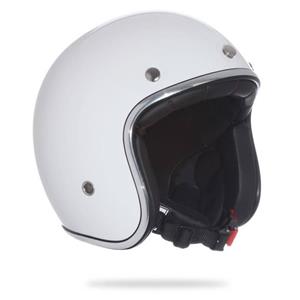 Helm Nox N242-blanc 55-56 Cm Schwarz/weiß