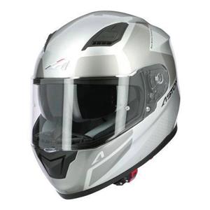 Vollvisierhelm Astone Helmets Gt900 Silberfarben