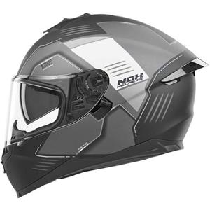 Helm Nox 55-56 Cm Schwarz/weiß