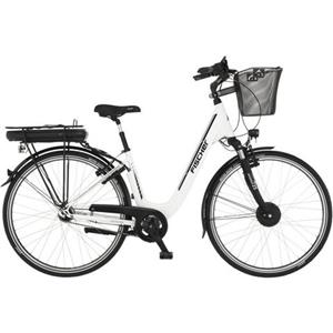 FISCHER Fahrrad E-Bike "CITA ECU 2200 418", 7 Gang, Shimano, Nexus, Frontmotor 250 W, (mit Akku-Ladegerät-mit Beleuchtungsset-mit Fahrradschloss)
