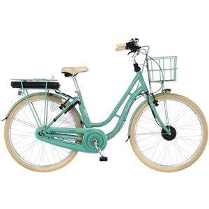 FISCHER Fahrrad E-Bike "CITA RETRO 3.0 522", 7 Gang, Shimano, Nexus, Frontmotor 250 W, (mit Fahrradschloss)