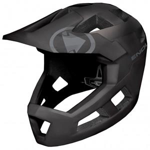Endura - Singletrack Full Face Helm - Fietshelm, zwart/grijs