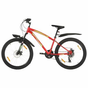 Mountainbike 21 Versnellingen 26 Inch Wielen 42 Cm Rood