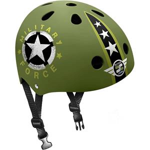 Stamp helm Skids Control Military junior EPS/ABS groen 