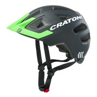 Helm Cratoni Maxster Pro Black-Neongreen Matt Xs-S