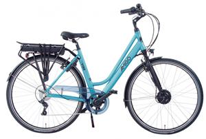 AMIGO E Vibe D1 460Wh 28 Inch 51 cm Dames 7V V Brakes Matblauw